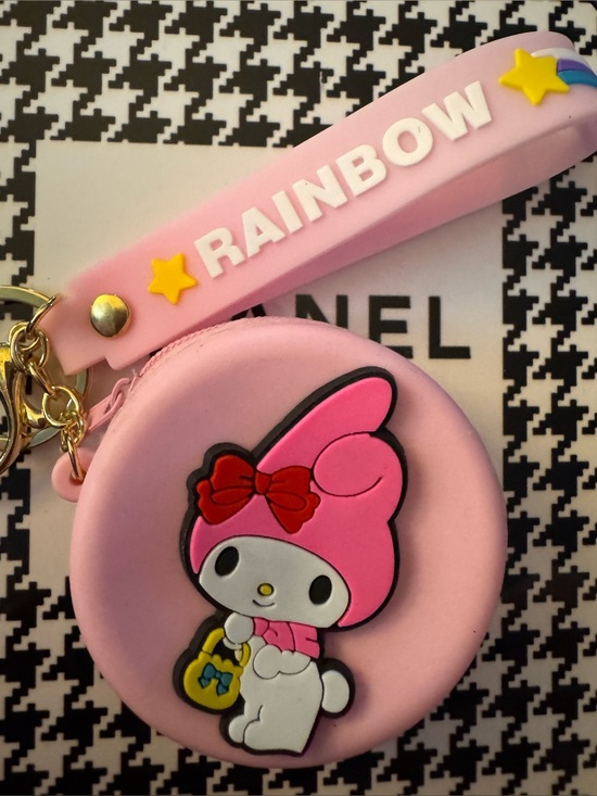 Other - my Melody Mini Coin Pouch Bag Charm & Keychain NEW